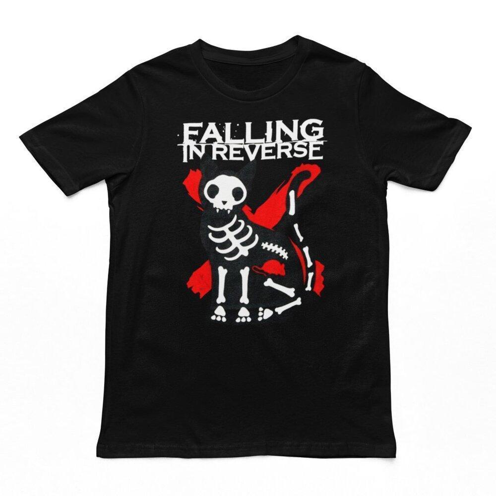 Falling In Reverse X-Ray Cat Mens T-Shirt Black